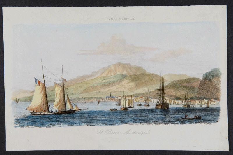 La France maritime : Saint-Pierre de la Martinique