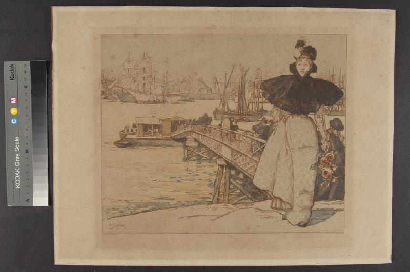 Embarcadère de Bordeaux en 1897