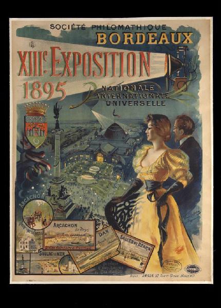 Société Philomathique, Bordeaux 13ème exposition 1895