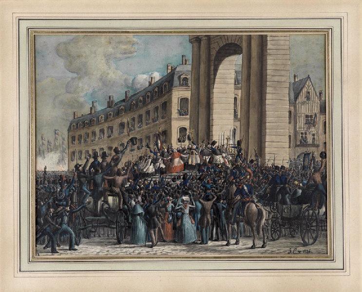 L'entrée solennelle du Cardinal de Cheverus à Bordeaux le 29 mars 1836