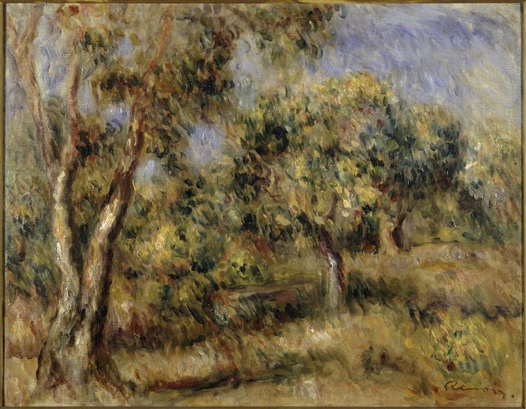 Paysage de Cagnes