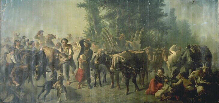 Une foire dans la Gironde