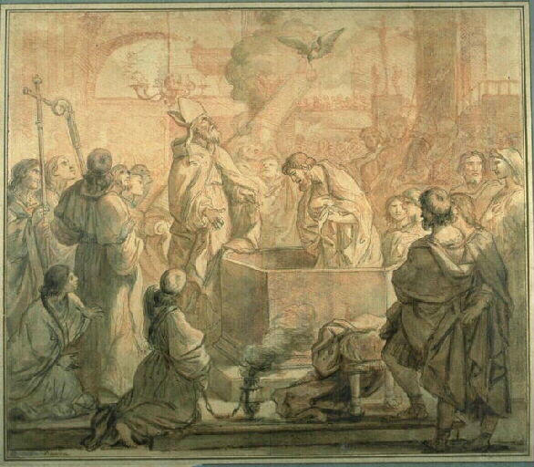 Baptême de Constantin ; Baptême de Clovis (ancien titre)