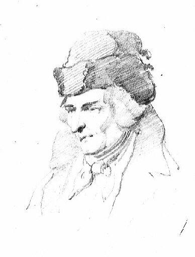Portrait d'un homme avec une toque (M. Brandenburg)