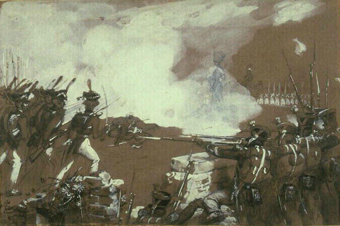 Combat sous l'empire