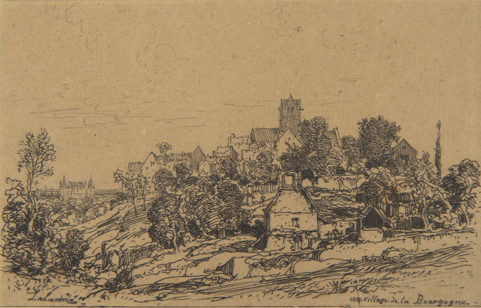 Un village de la Bourgogne