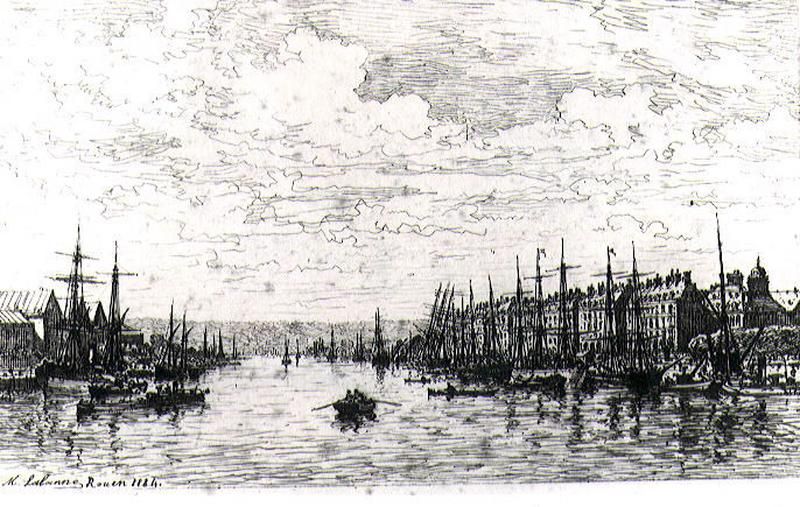 Le port de Rouen