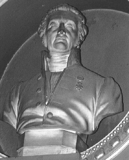 Buste de M. Le Vicomte Marie-Joseph de Gourgue