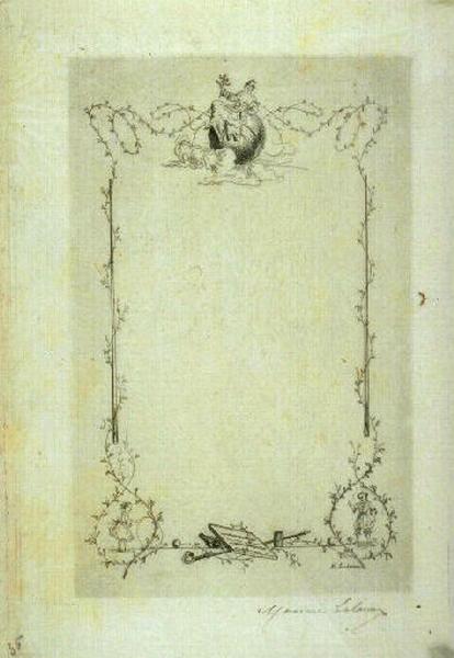 Frontispice pour le billard