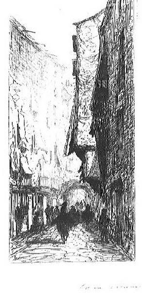 Une rue à Barcelone