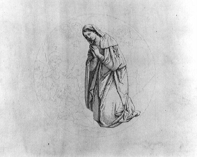 Vierge en adoration