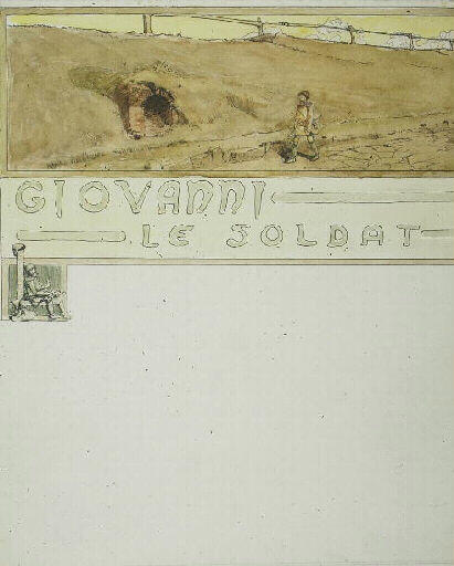 Giovanni le soldat ; Illustration d'un conte de la Sabine