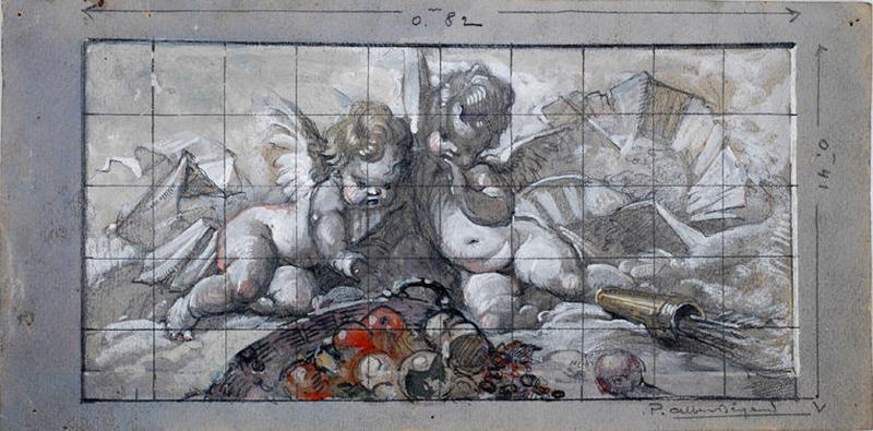 Panneau décoratif pour la mairie de Bordeaux (1)