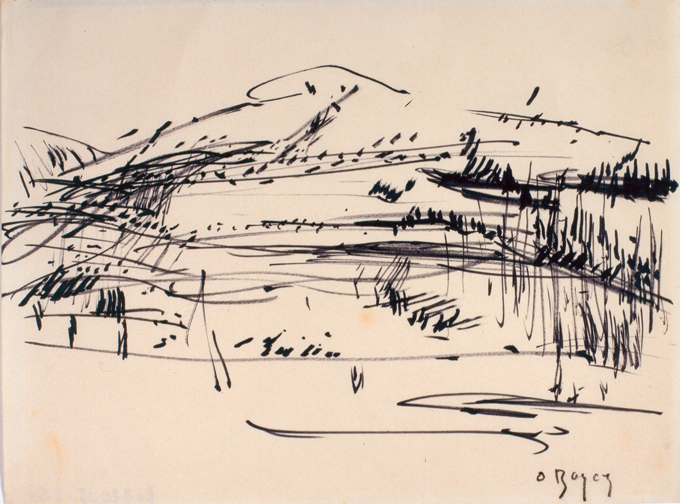 Paysage, colline