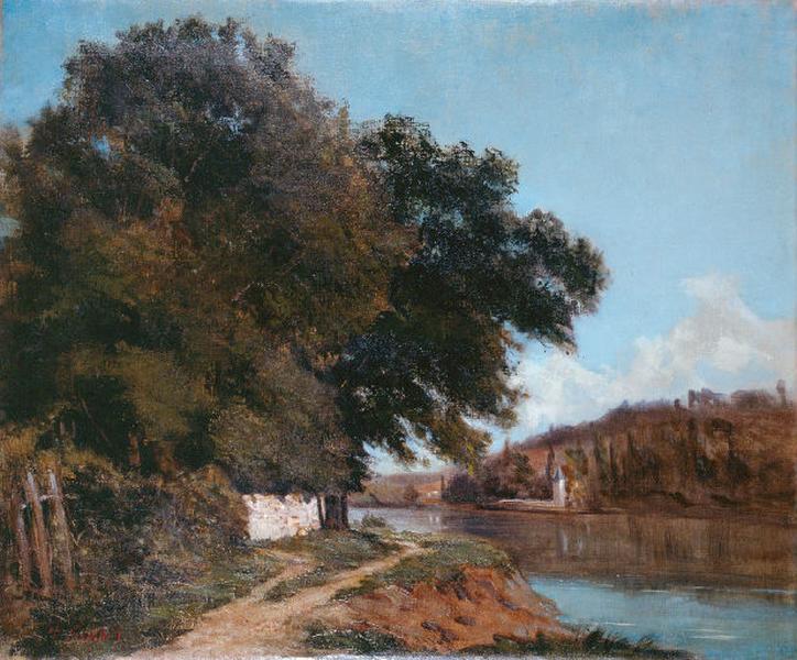 Paysage de la vallée du Peugue