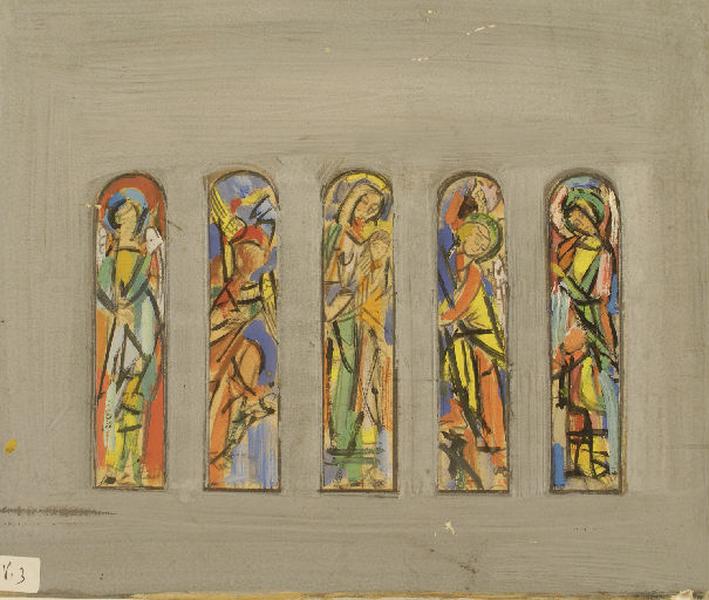 Etude pour un vitrail