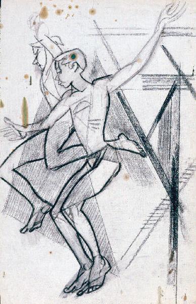 Etude pour l'un des personnages de Jeunesse