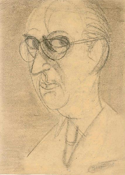 Autoportrait aux lunettes