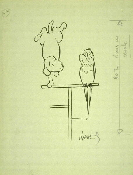 Sans titre ; Le perchoir