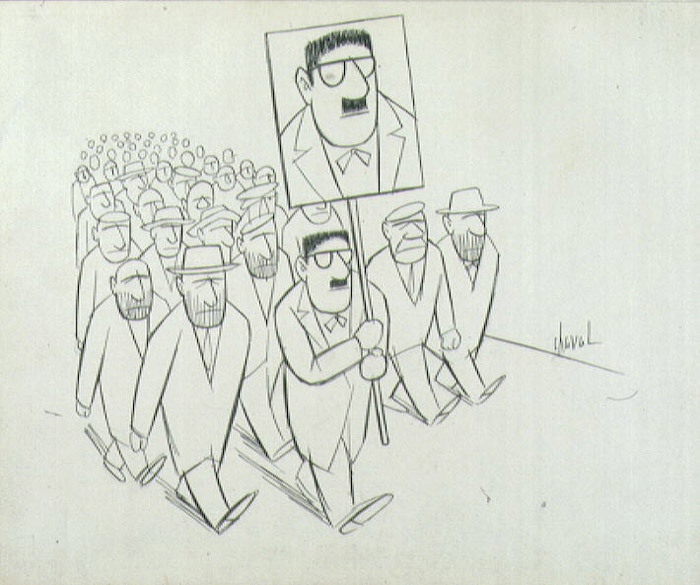 Sans titre ; Manifestation