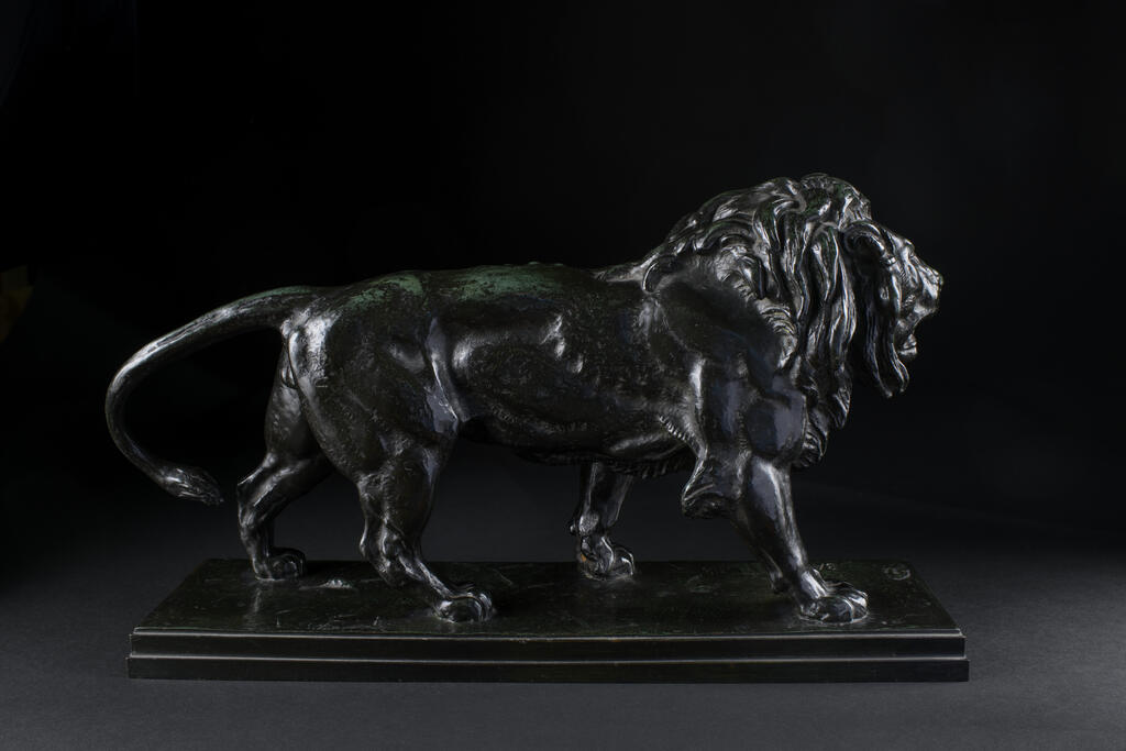 Lion marchant ; dit, Lion qui marche