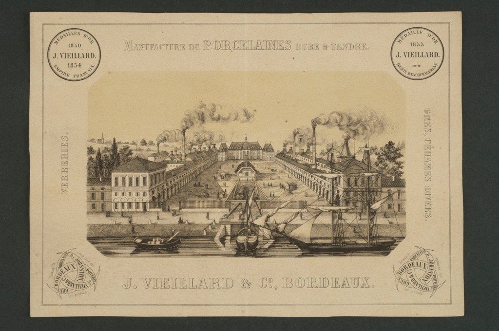 Vue de la Manufacture J. Vieillard & Cie