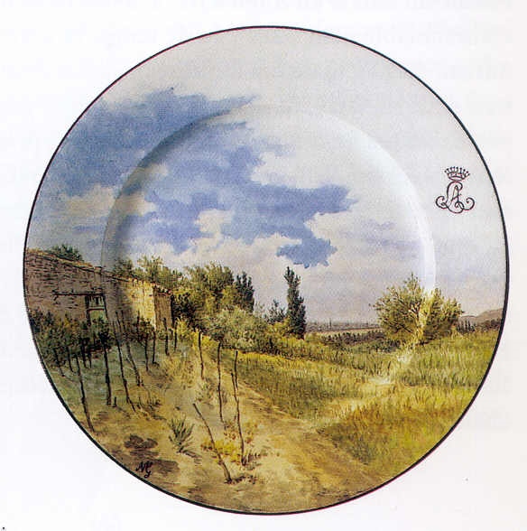 "A Quinsac" / "(Gironde)" ; Service au Monogramme AL