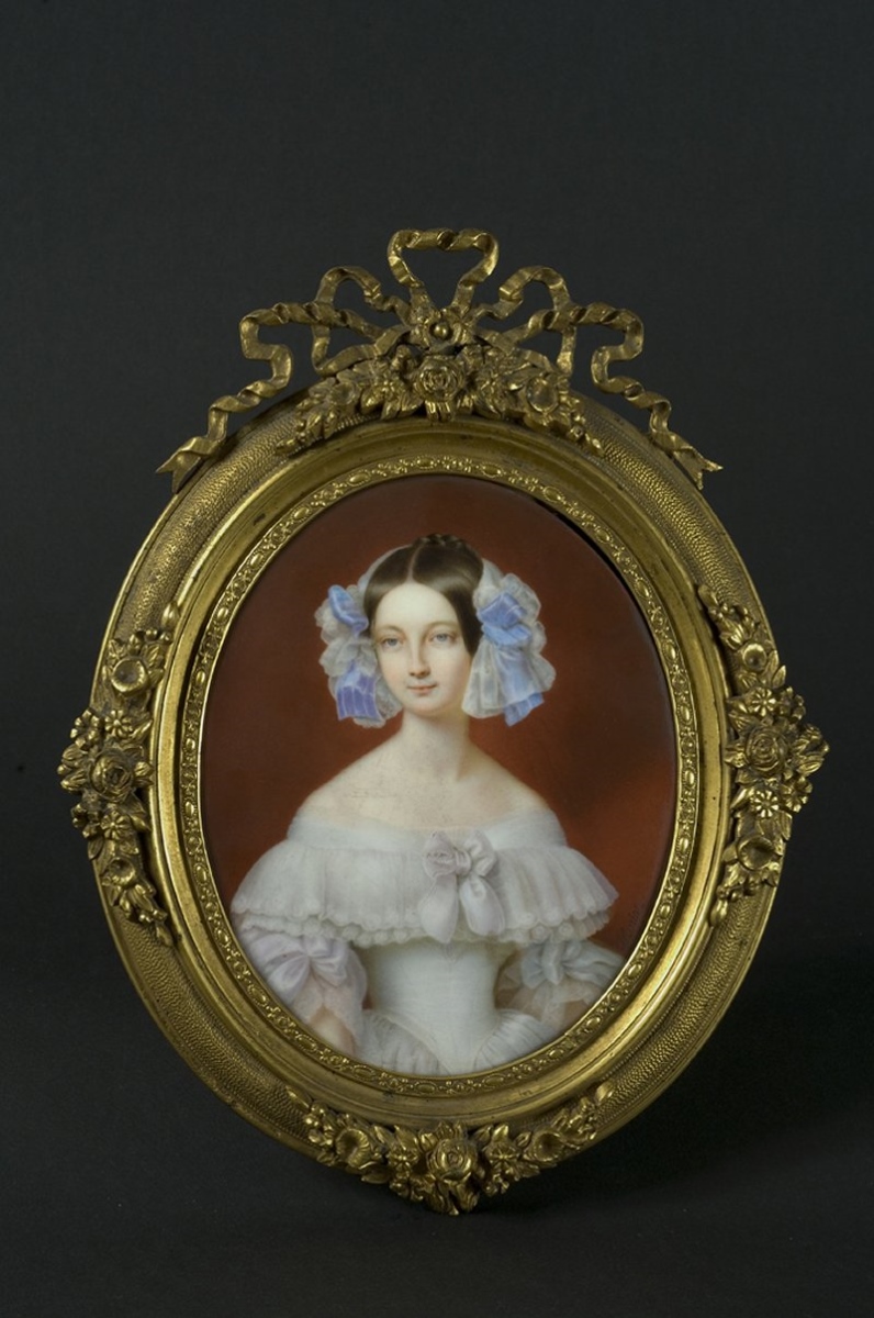 Portrait d'Hélène de Meckelenbourg duchesse d'Orléans