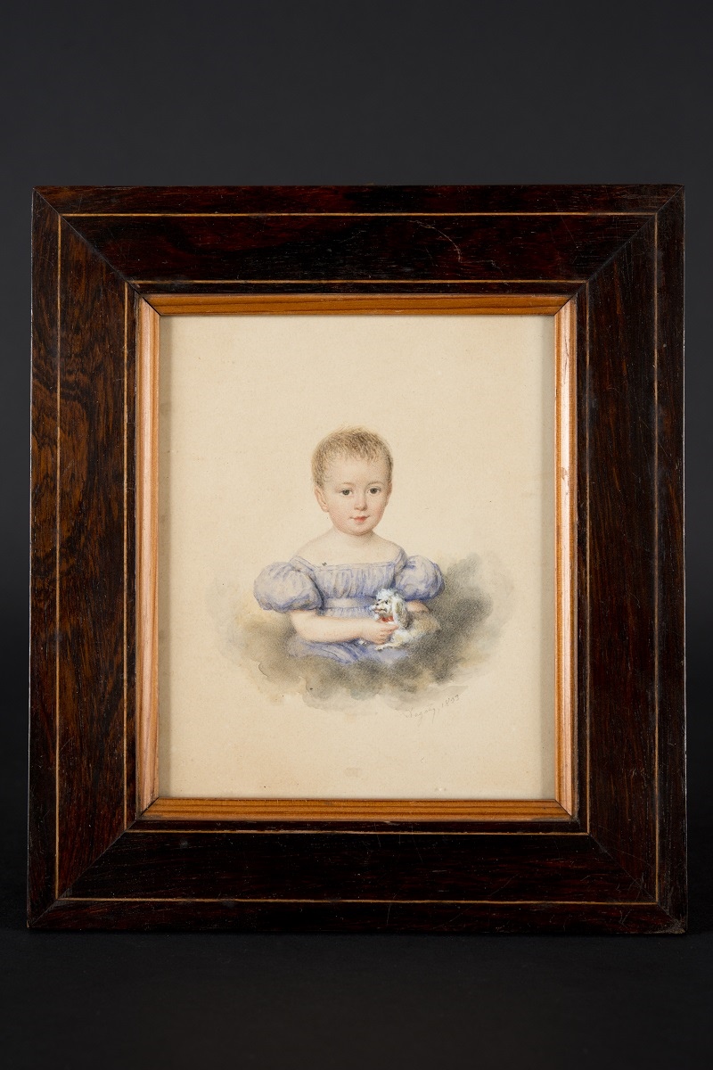 Portrait d'un enfant de la famille Feuillade de Chauvin