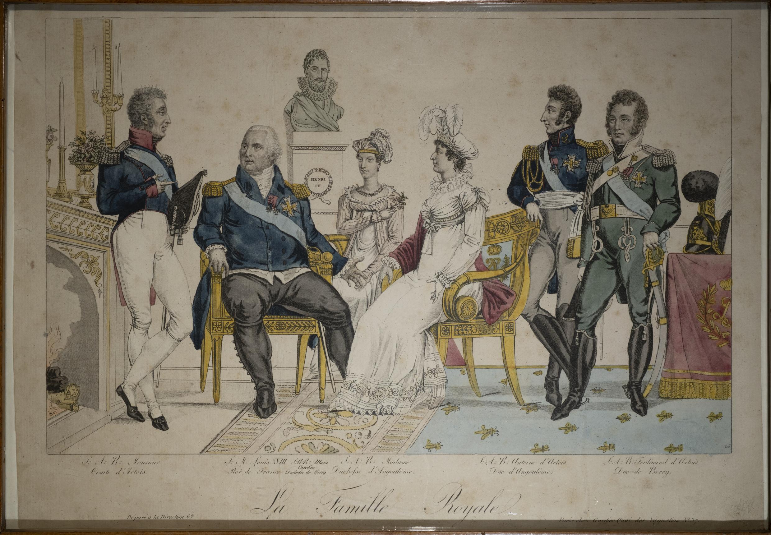 "Famille Royale" ; Portrait de la famille royale