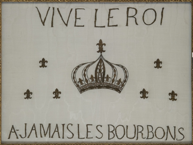 "Vive le roi à jamais les Bourbons"
