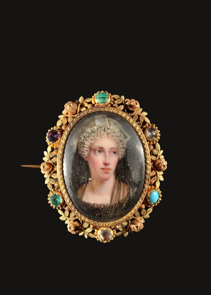 Portrait de la duchesse de Berry en veuve
