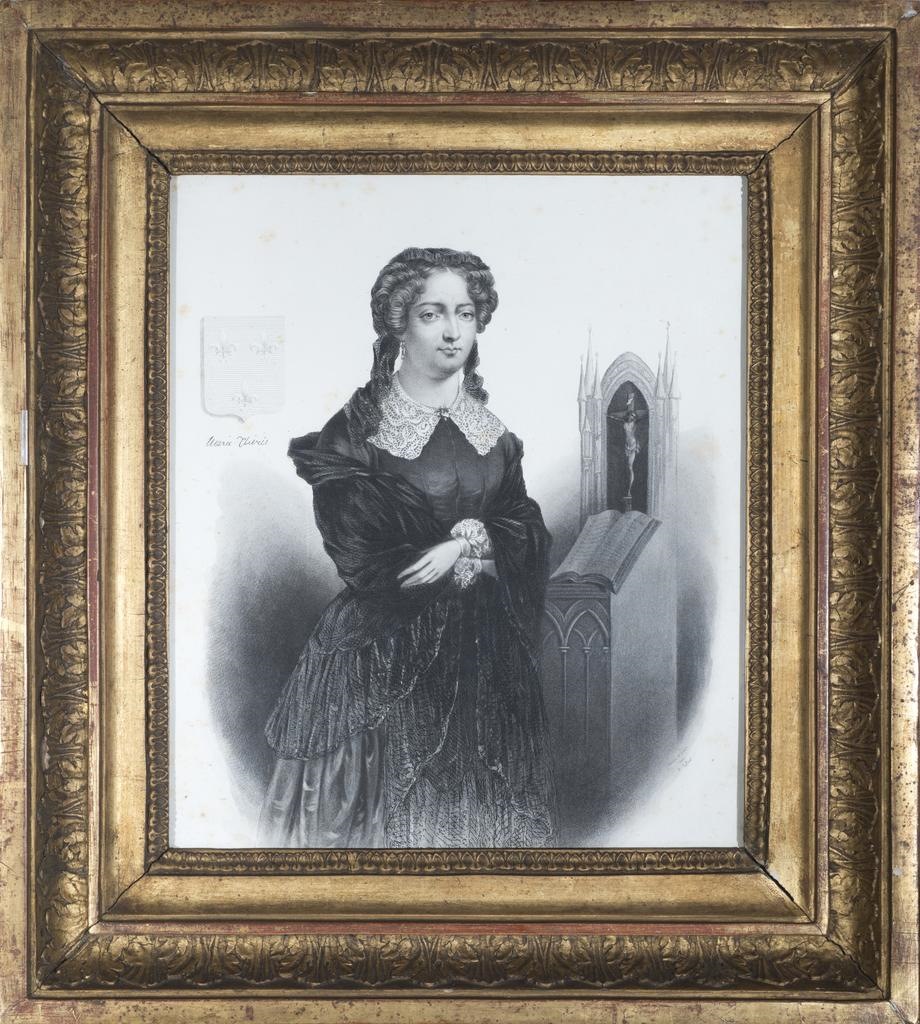 Portrait de la duchesse d'Angoulême en buste