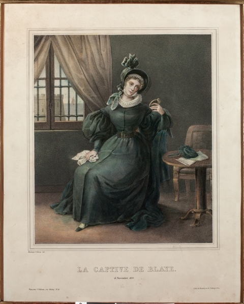 Portrait de la duchesse de Berry à Blaye