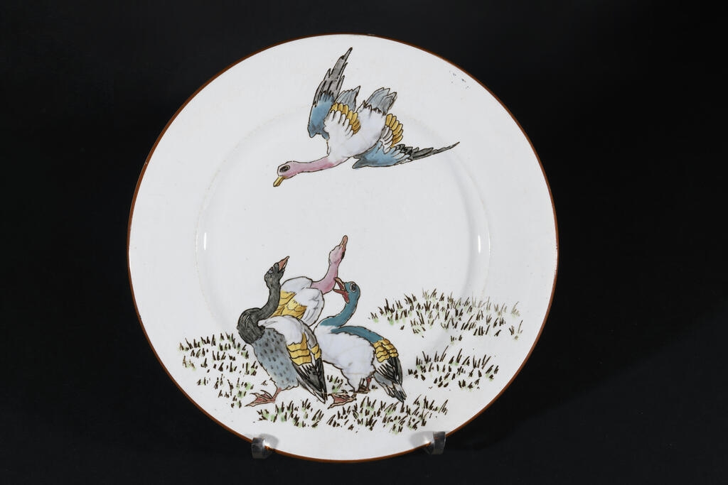 Assiette, Service "Décor japonais"