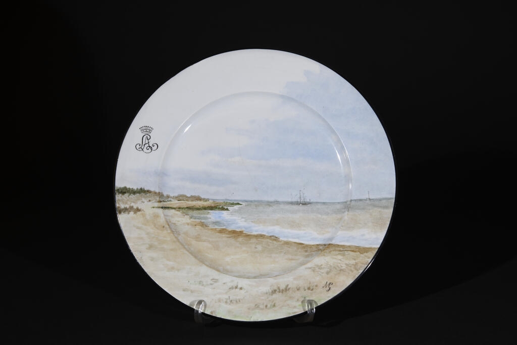 "A la Pointe de Grave" /" (Gironde)" ; Service au Monogramme AL