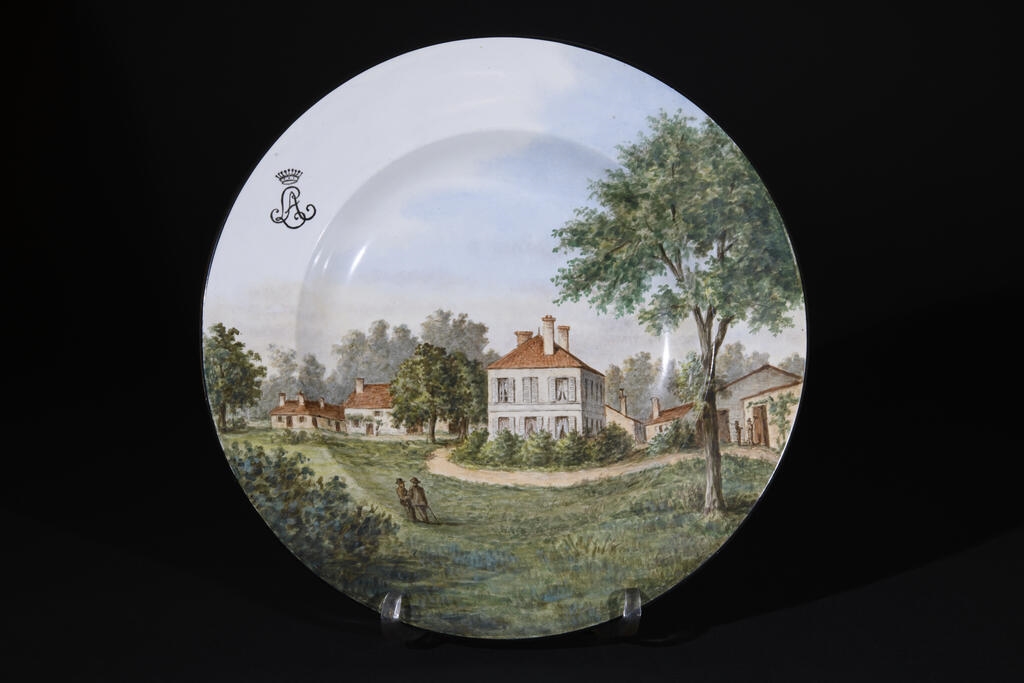 "Périgueys"/" (Vendays. Gironde)" ; Service au Monogramme AL