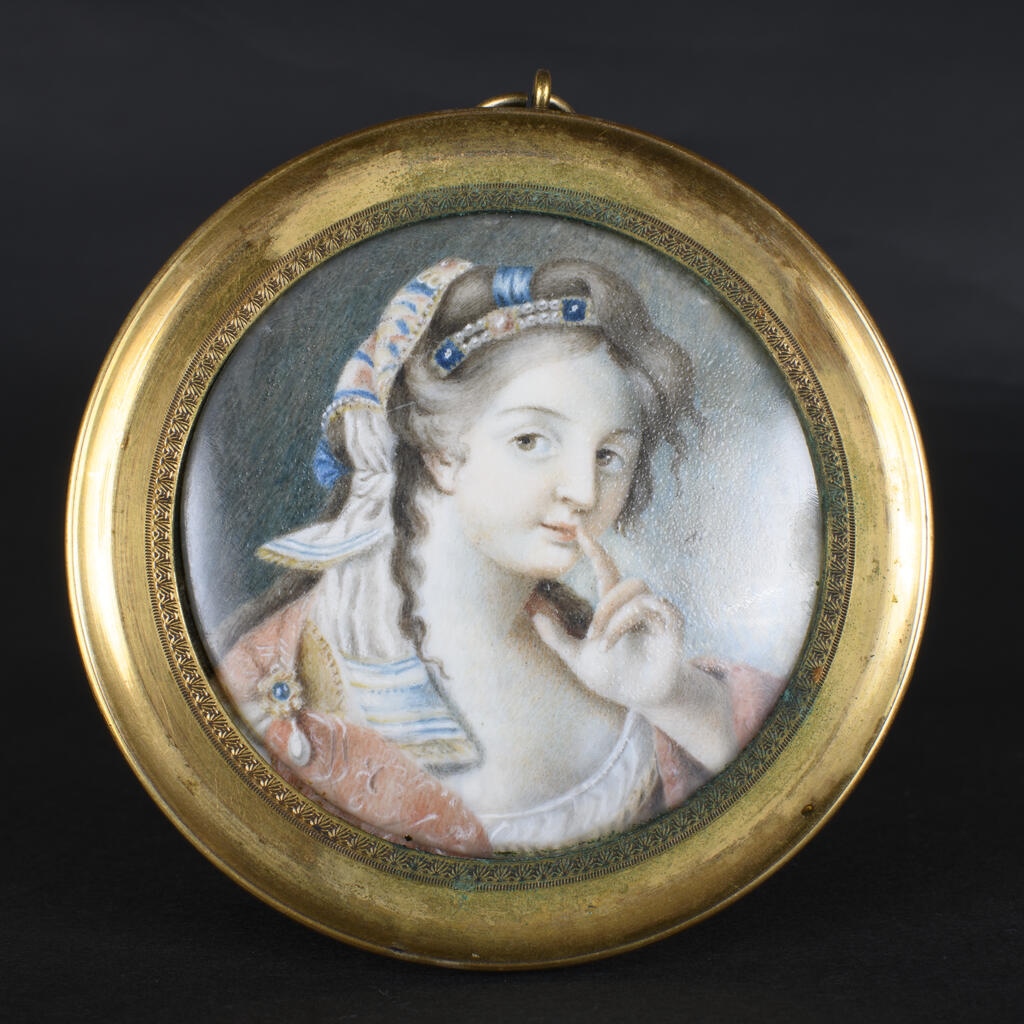 Miniature, Portrait de femme