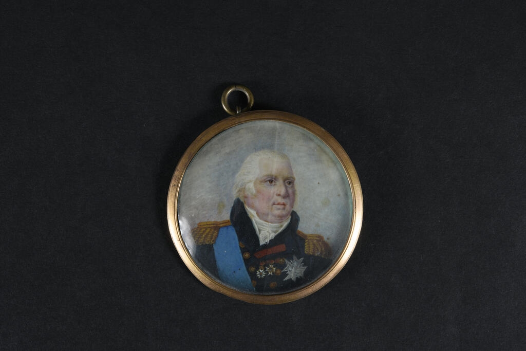 Portrait de Louis XVIII en buste