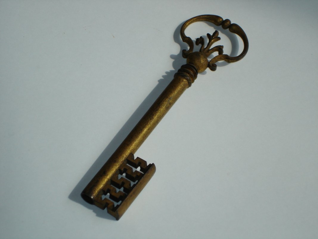 Clef forée