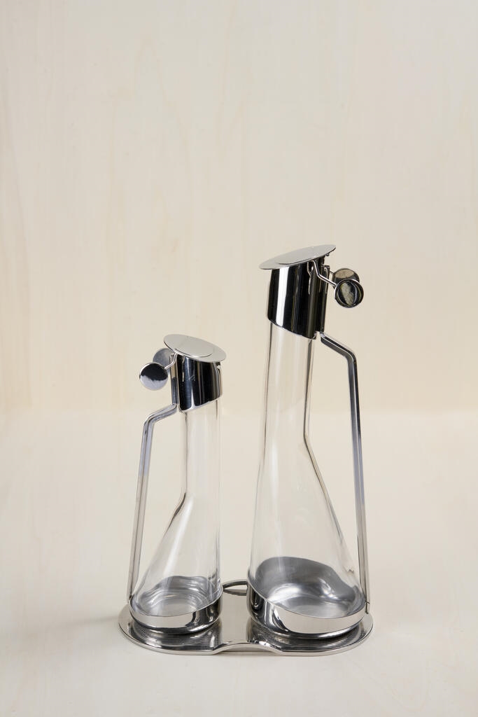 Burette à vinaigre du service huile et vinaigre.