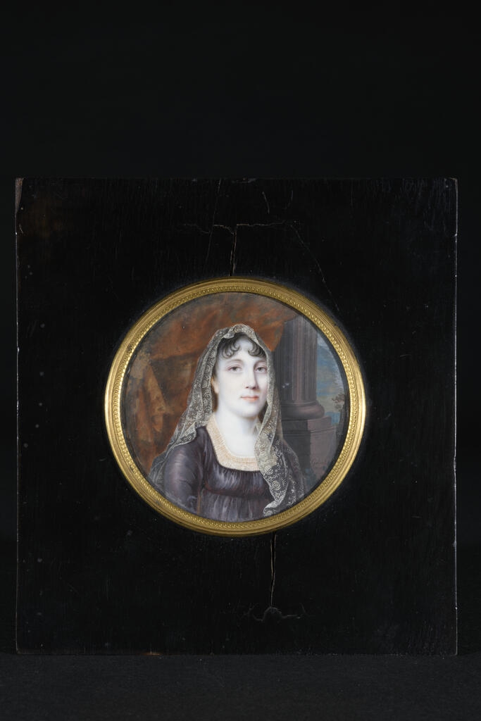 L'inconnue à la mantille ; Portrait de femme