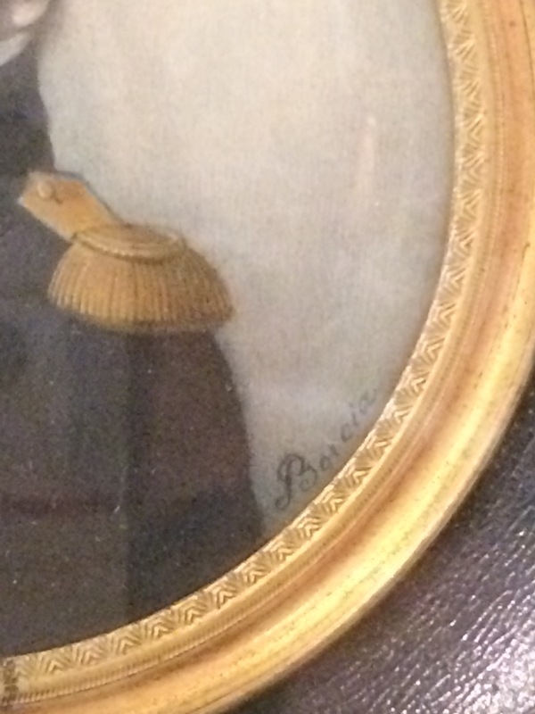 Portrait d'un officier de marine