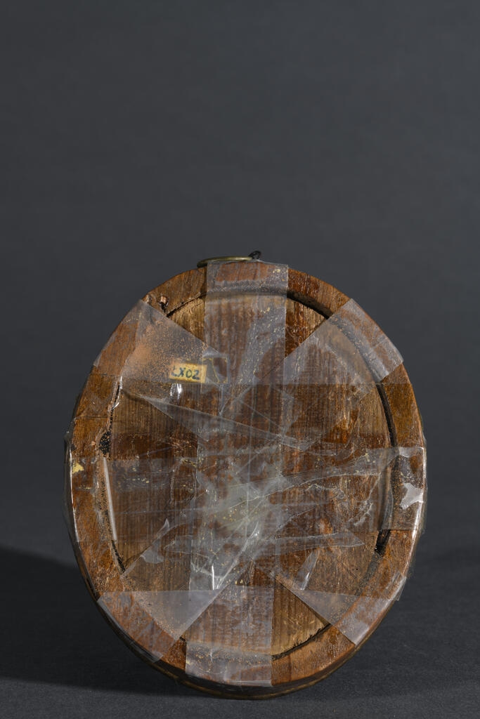 Portrait d'homme en miniature