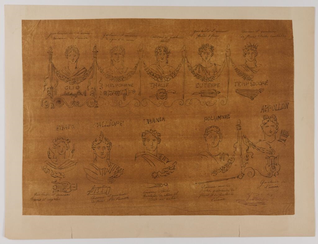 Portraits de divinités