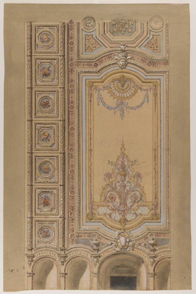 Etude pour un décor