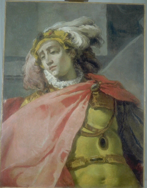 Jeune homme expirant