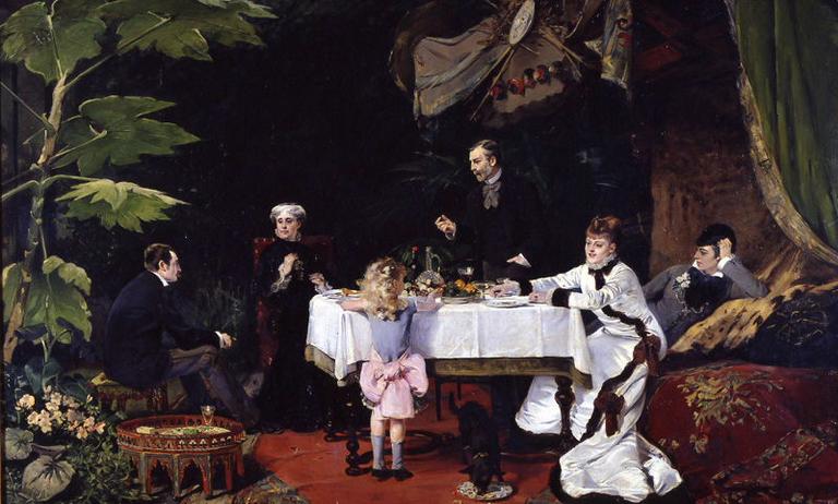 Le Déjeuner dans la serre