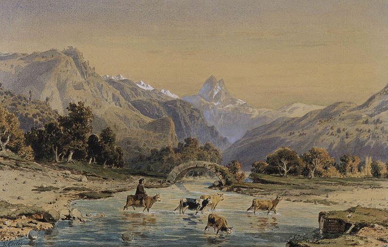 Le Gave d'Ossau, vers Arudy