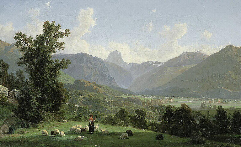 Vue de la vallée d'Ossau